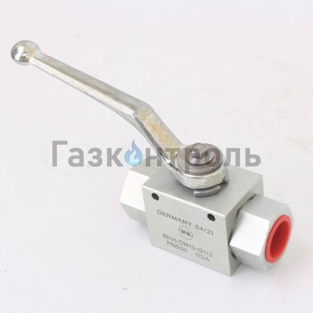 Кран шаровый блочный BKH-G12 DN 13 PN500 с отв. MHA фото 3
